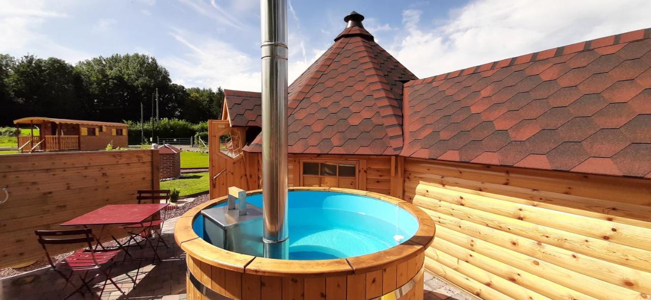 Kota Scandinave Avec Son Bain Nordique Privatif - Gite Du Moulin 62130 Pierremont Ngoại thất bức ảnh