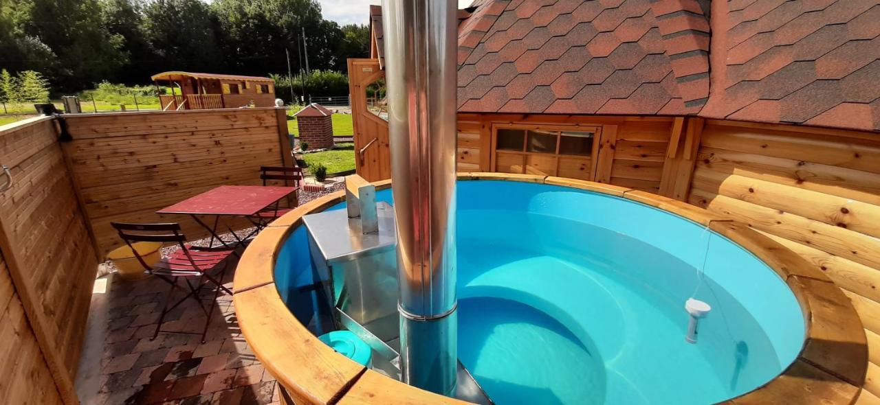 Kota Scandinave Avec Son Bain Nordique Privatif - Gite Du Moulin 62130 Pierremont Ngoại thất bức ảnh
