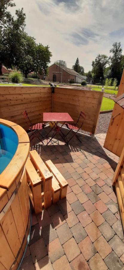 Kota Scandinave Avec Son Bain Nordique Privatif - Gite Du Moulin 62130 Pierremont Ngoại thất bức ảnh